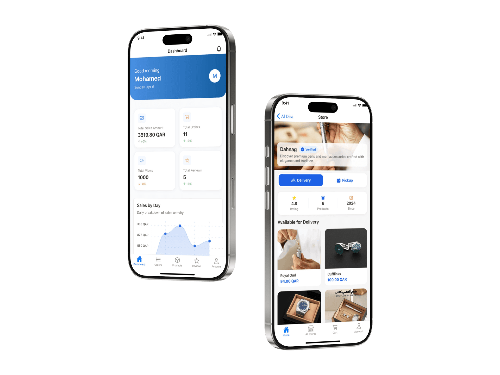 AL Dira - Business Management & E-Commerce App